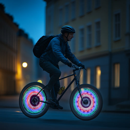 Lysande Ekerljus - 32 LED Cykelbelysning