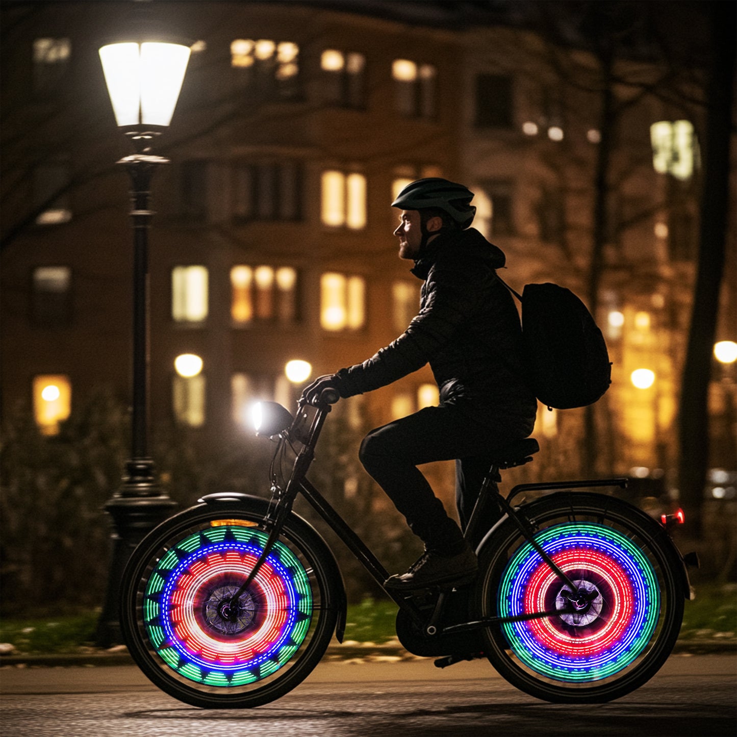 Lysande Ekerljus - 32 LED Cykelbelysning