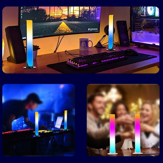 Avändningsområde musik ljusstolpe