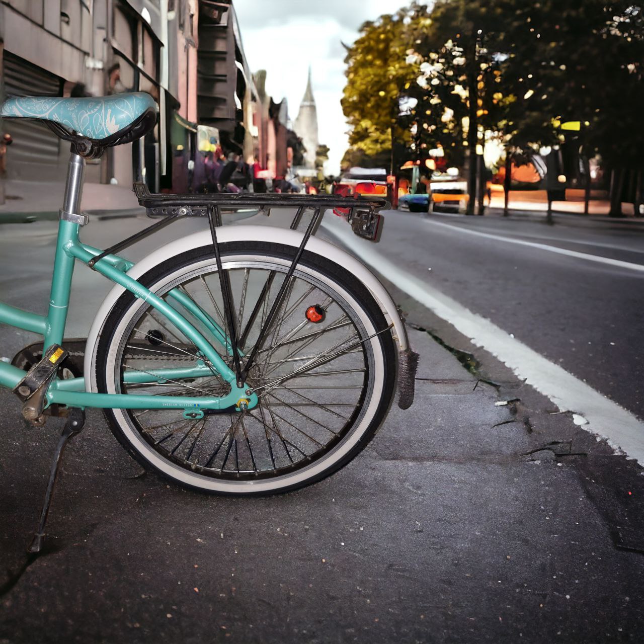 Lysande Nyckelpiga LED - Rörelseaktiverat Ljus & Belysning för Cykel & Kläder